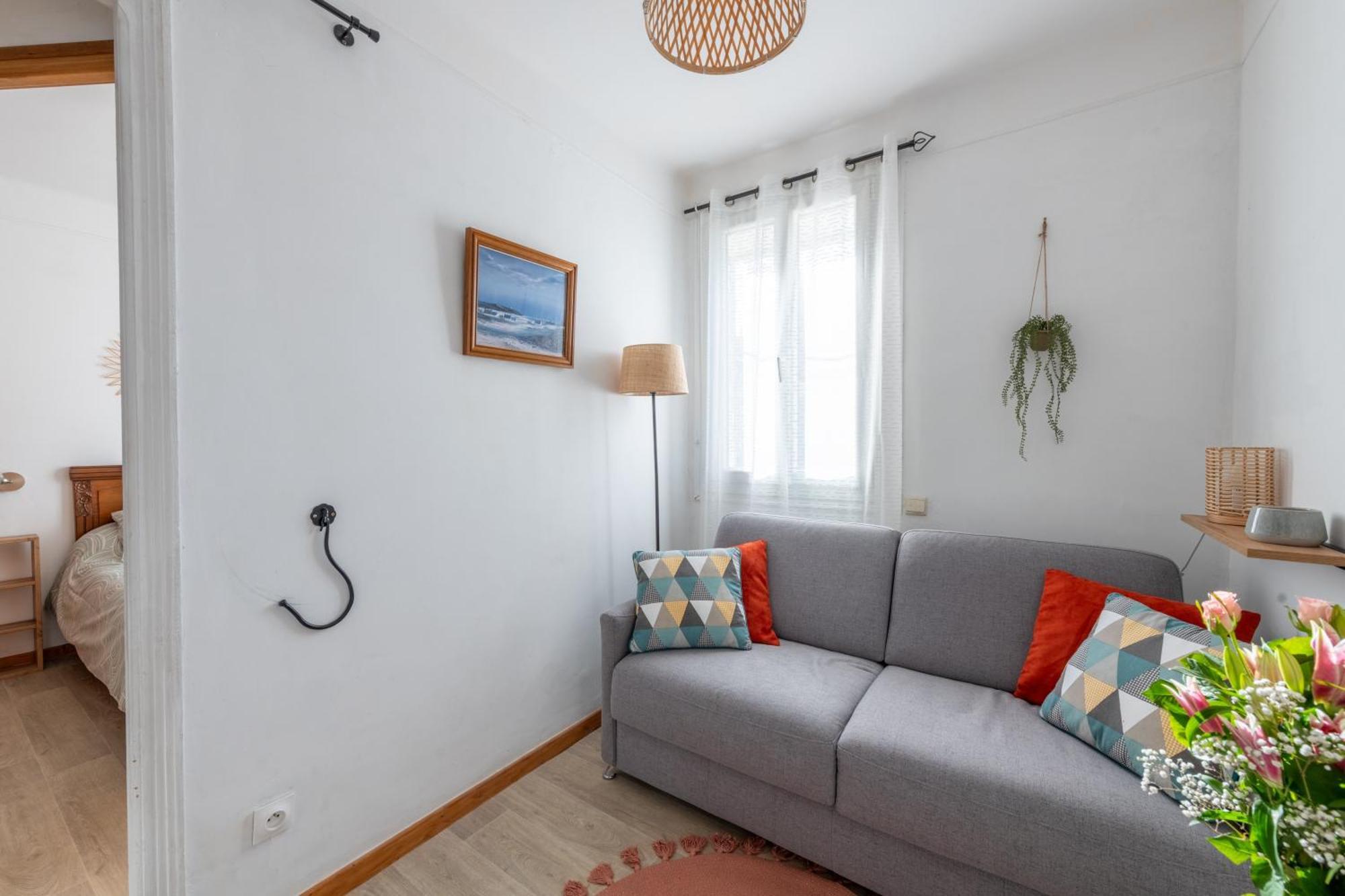 L'Echappee Bleue - Appt Pour 4 Vue Mer Ault Buitenkant foto