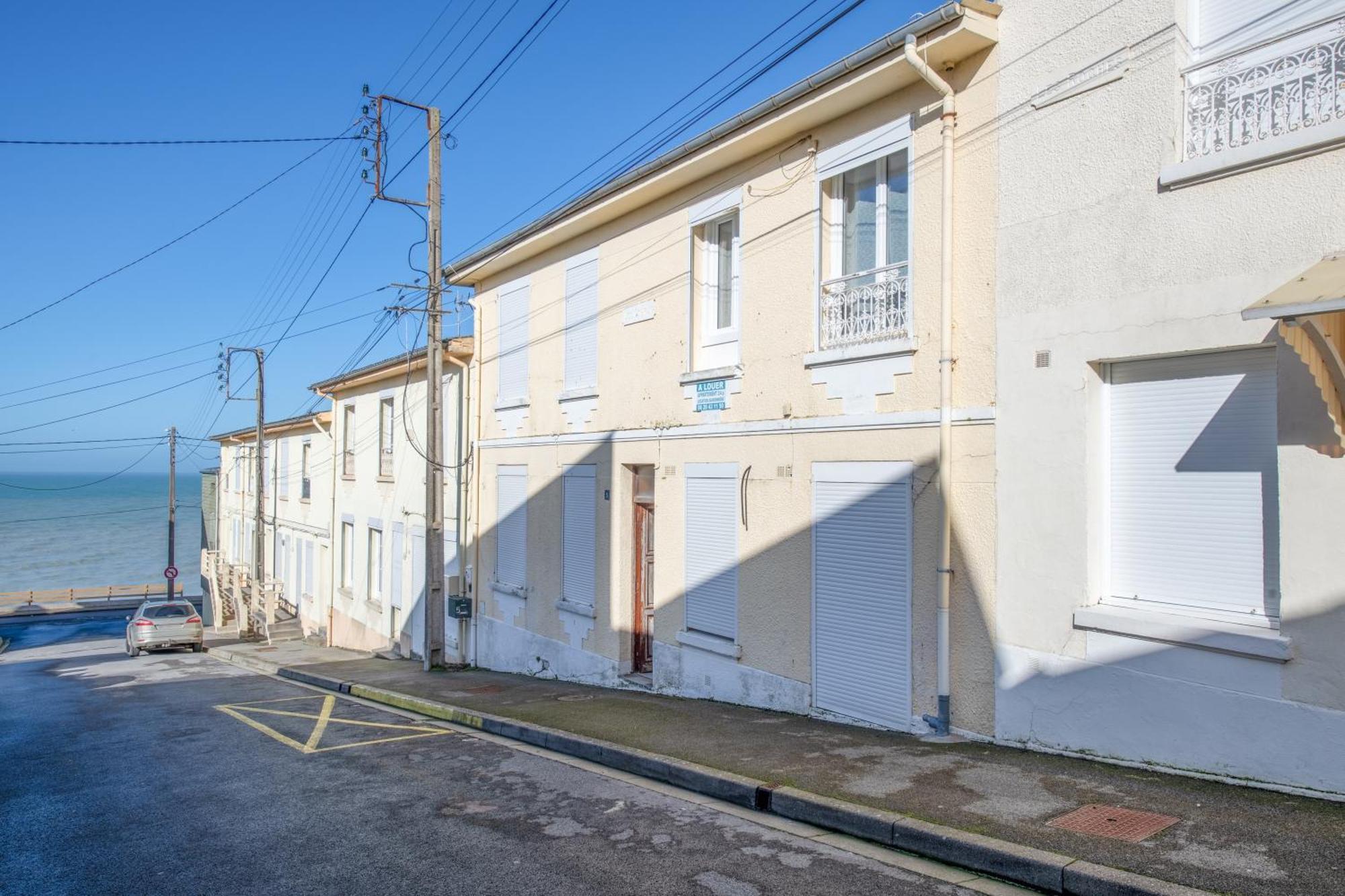 L'Echappee Bleue - Appt Pour 4 Vue Mer Ault Buitenkant foto